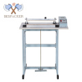 Bespacker SF-600 with cutter impulse foot pedal heat sealer machine